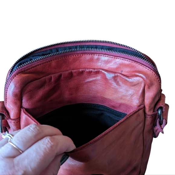😃Harbour 2nd red leather crossbody bag - Picture 9 of 9